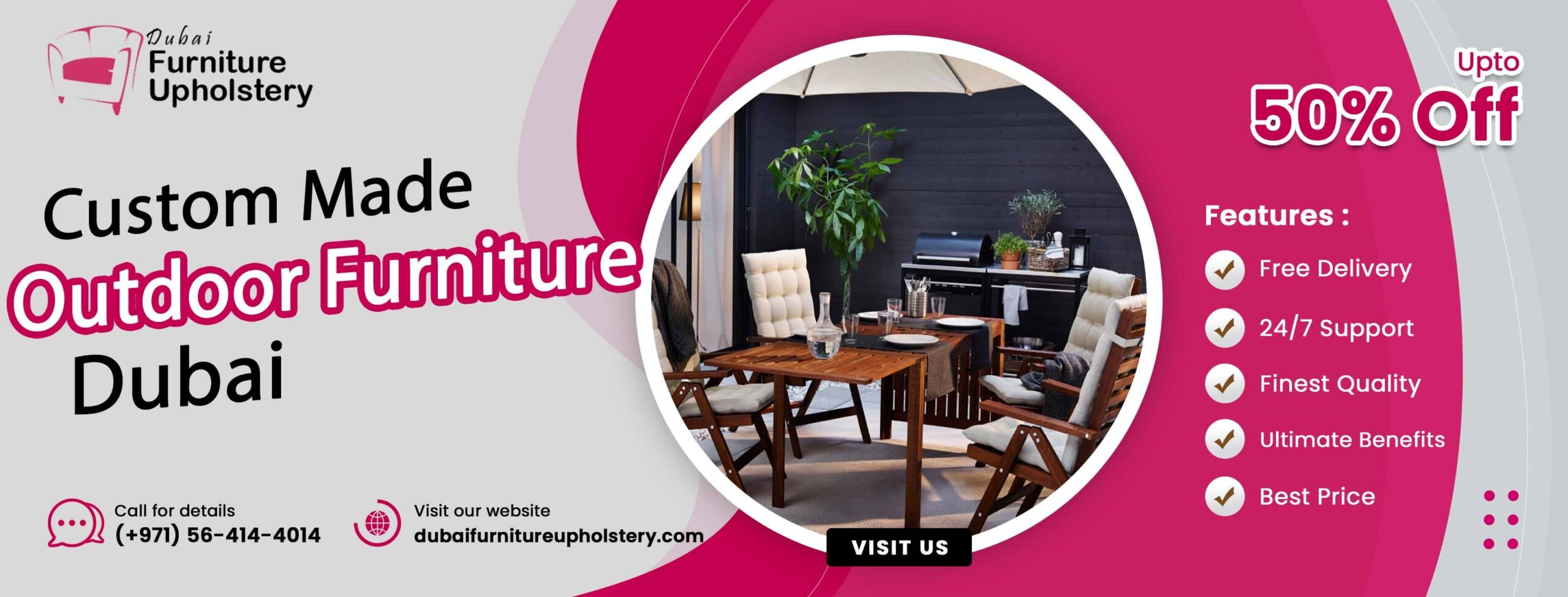 Custom Made Outdoor Furniture Dubai