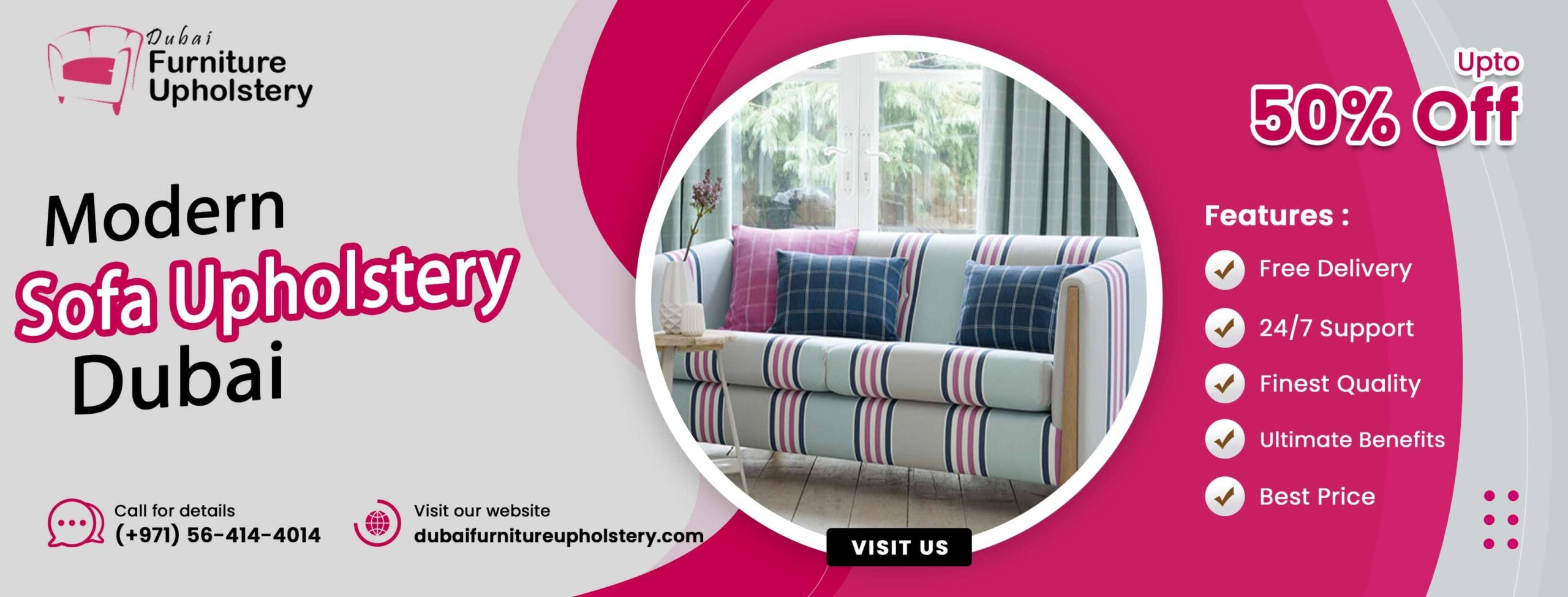 Modern Sofa Upholstery Dubai